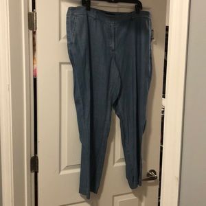 Light Denim Trousers 18W